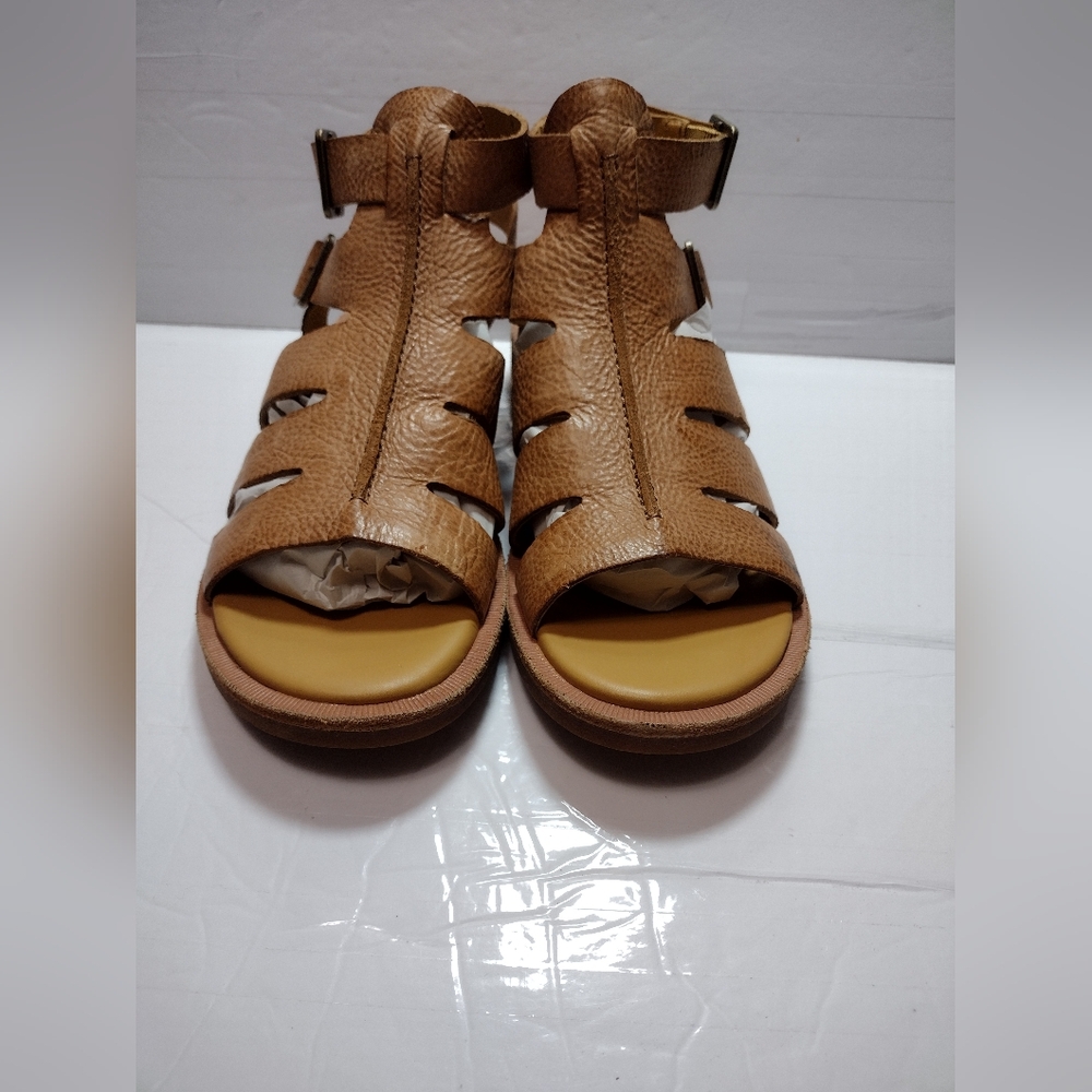 Kork Ease Brown strapped Leather Sandals size 8 - Picture 2 of 12